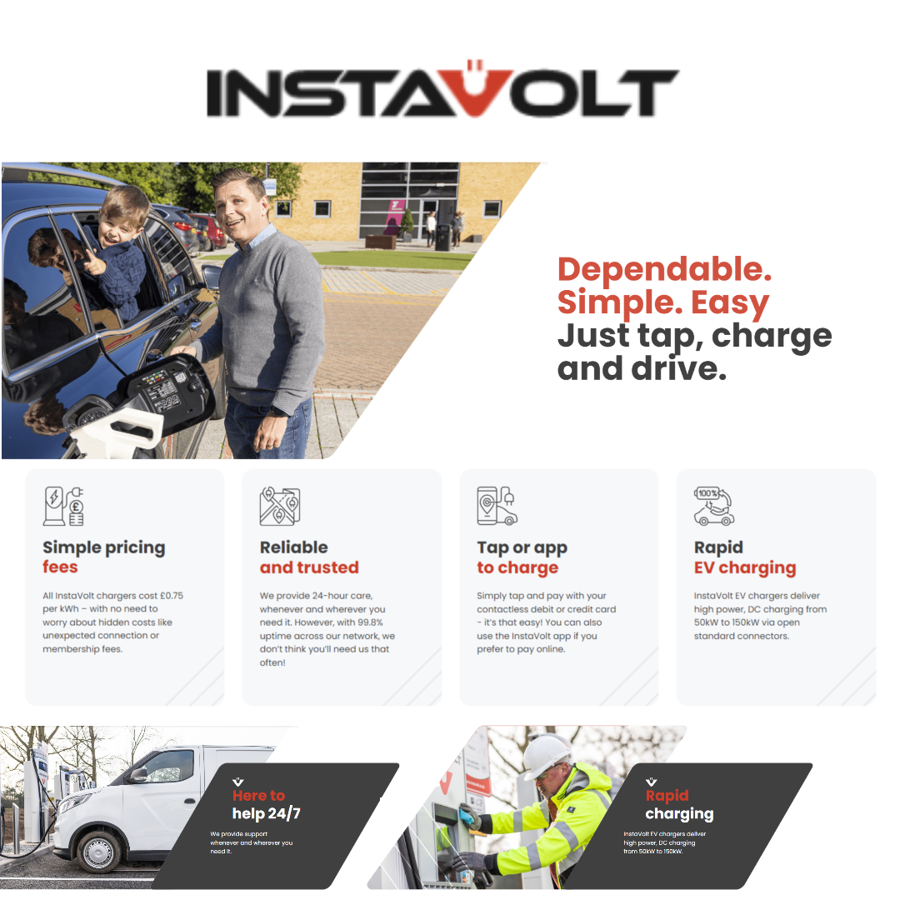 InstaVolt is coming to PC Building Supplies Ltd